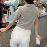 ダブルジップ半袖トップス レディース 半袖 | Amulet | 詳細画像11 