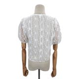 半袖パフスリーブブラウス レディース 半袖 | Amulet | 詳細画像18 