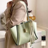 リボン付きトートバッグ レディース かばん | Amulet | 詳細画像1 