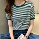 ボーダー半袖カットソー レディース トップス | Amulet | 詳細画像14