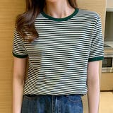 ボーダー半袖カットソー レディース トップス | Amulet | 詳細画像2