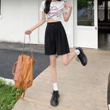 タック入りショートパンツ レディース ボトムス | Amulet | 詳細画像13 