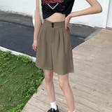 タック入りショートパンツ レディース ボトムス | Amulet | 詳細画像3 