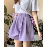 タック入りキュロットパンツ レディース ボトムス | Amulet | 詳細画像14