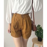 タック入りキュロットパンツ レディース ボトムス | Amulet | 詳細画像20