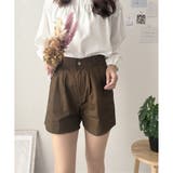 タック入りキュロットパンツ レディース ボトムス | Amulet | 詳細画像22
