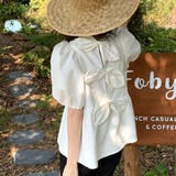 バックリボンブラウス レディース トップス | Amulet | 詳細画像12 