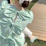 バックリボンブラウス レディース トップス | Amulet | 詳細画像14 