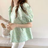 バックリボンブラウス レディース トップス | Amulet | 詳細画像3 