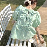 バックリボンブラウス レディース トップス | Amulet | 詳細画像4 