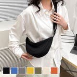 ハーフムーンボディバッグ レディース 斜めがけ | Amulet | 詳細画像1