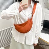 ハーフムーンボディバッグ レディース 斜めがけ | Amulet | 詳細画像12