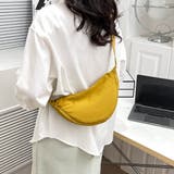 イエロー | ハーフムーンボディバッグ レディース 斜めがけ | Amulet