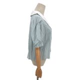 バイカラーフェミニンブラウス レディース トップス | Amulet | 詳細画像18 