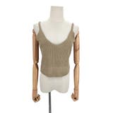 ショート丈ニットキャミソール レディース トップス | Amulet | 詳細画像17 