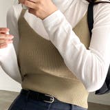 ショート丈ニットキャミソール レディース トップス | Amulet | 詳細画像9 