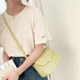 シンプルフラップショルダーバッグ レディース 鞄 | Amulet | 詳細画像10