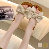 リボンデザインサンダル レディース シューズ | Amulet | 詳細画像1 