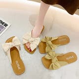 リボンデザインサンダル レディース シューズ | Amulet | 詳細画像13 