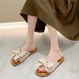 リボンデザインサンダル レディース シューズ | Amulet | 詳細画像3 