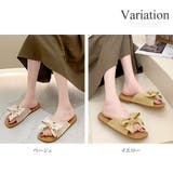 リボンデザインサンダル レディース シューズ | Amulet | 詳細画像5 