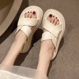 ベージュ | フラットサンダル 春 夏 | Amulet