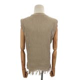 ノースリーブメッシュセーター レディース カジュアル | Amulet | 詳細画像19 