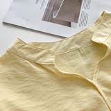 スキッパーブラウス レディース カジュアル | Amulet | 詳細画像16