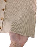 襟付きリブニットトップス 春 秋 | Amulet | 詳細画像20 