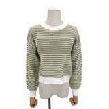 ボーダーニットセーター 秋 冬 | Amulet | 詳細画像17 