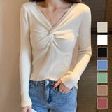 ツイストリブニット 春 秋 | Amulet | 詳細画像1 