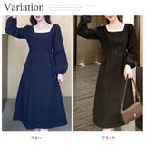 スクエアネックワンピース 春 秋 | Amulet | 詳細画像5 