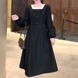 スクエアネックワンピース 春 秋 | Amulet | 詳細画像8 