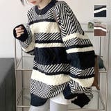 オーバーサイズゆったりニット 秋 冬 | Amulet | 詳細画像1 