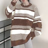 ブラウン | オーバーサイズゆったりニット 秋 冬 | Amulet