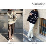 ふわふわボーダーニット 秋 冬 | Amulet | 詳細画像5 