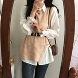 ニットベストセットアップ レディース 10代 | Amulet | 詳細画像4