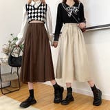 ミモレ丈タックスカート レディース 10代 | Amulet | 詳細画像14