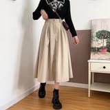 ミモレ丈タックスカート レディース 10代 | Amulet | 詳細画像4