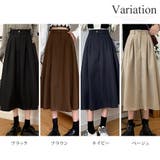 ミモレ丈タックスカート レディース 10代 | Amulet | 詳細画像5