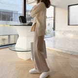 ニットワイドパンツ レディース 10代 | Amulet | 詳細画像11