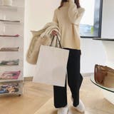 ニットワイドパンツ レディース 10代 | Amulet | 詳細画像2