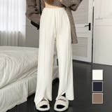 スリットセンタープレスパンツ 春 秋 | Amulet | 詳細画像1