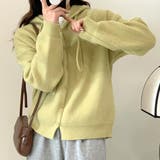 シンプルニットパーカー 春 秋 | Amulet | 詳細画像10 