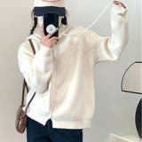 シンプルニットパーカー 春 秋 | Amulet | 詳細画像2 