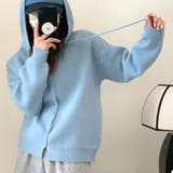 シンプルニットパーカー 春 秋 | Amulet | 詳細画像8 