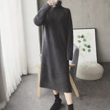 ハイネックニットワンピース レディース 10代 | Amulet | 詳細画像6