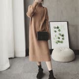 ハイネックニットワンピース レディース 10代 | Amulet | 詳細画像8