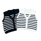 ボーダーニットベスト レディース 10代 | Amulet | 詳細画像14 