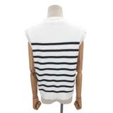 ボーダーニットベスト レディース 10代 | Amulet | 詳細画像17 